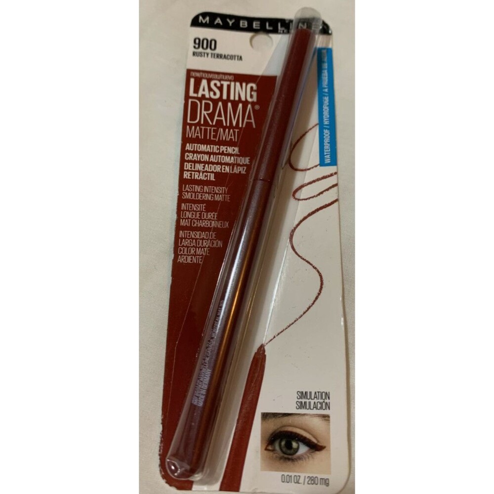 Maybelline Lasting Drama Matte Automatic Waterproof Pencil Eyeliner 900 Rusty